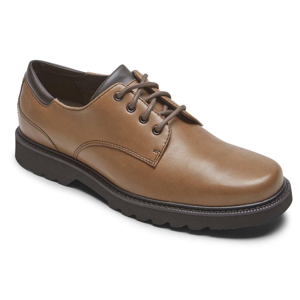 Oxfords Rockport Homem Marrom Escuro - Northfield Waterproof - 45378CUVB